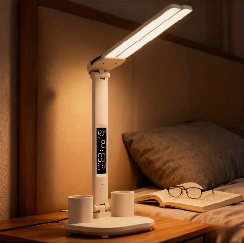 Doppelte led schreibtischlampe - led,