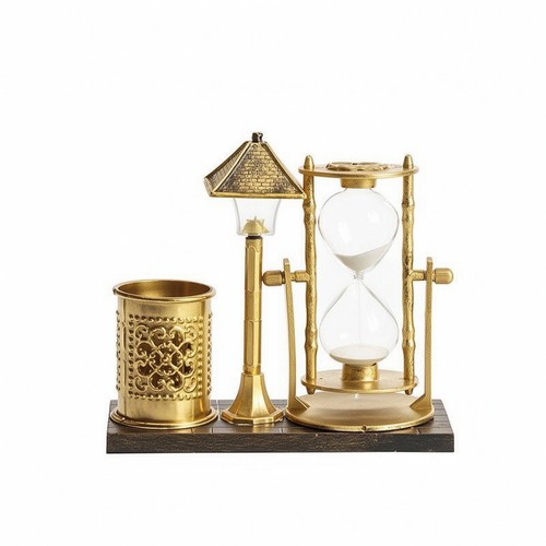 Stiftehalter mit sanduhr - stiftehalter,