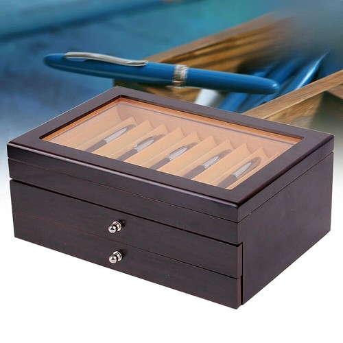 Holz stiftebox für füller - holz,