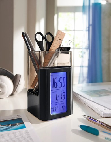 Stiftehalter mit display - stiftehalter,