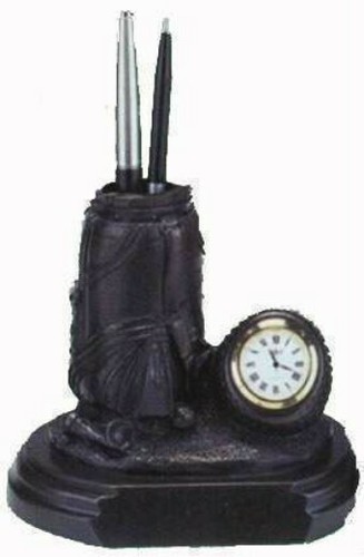 Tisch stifthalter uhr - tisch-stifthalter-uhr, in